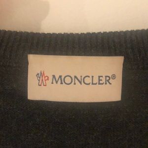 Moncler Short Sleeve Wool Sweater